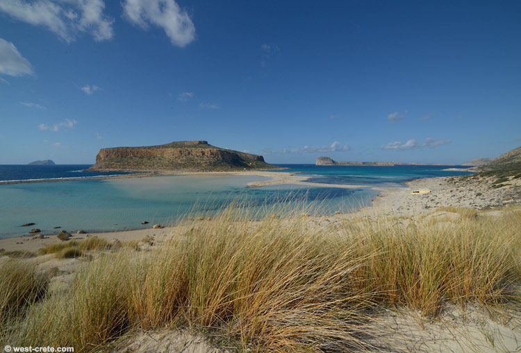 Balos Bay -  click on the image to enlarge