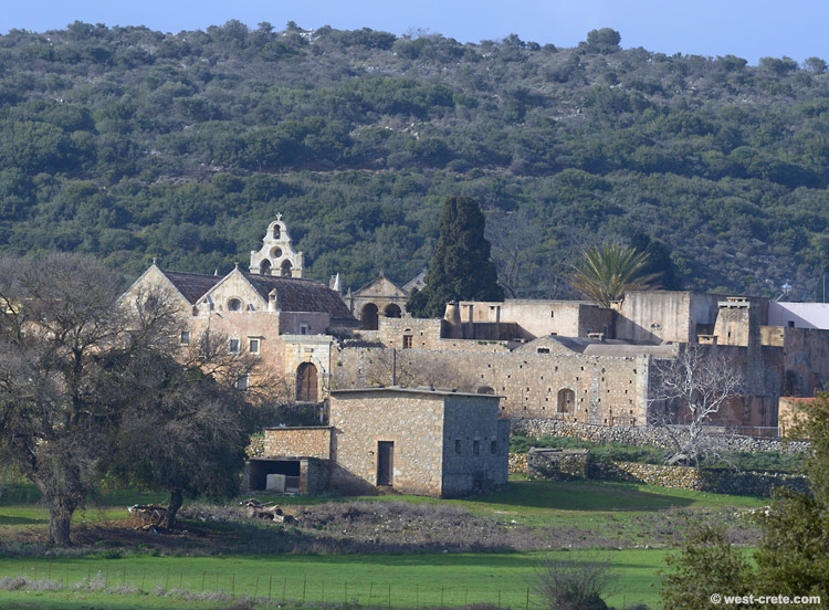 The monastery of Arkadi -  click on the image to enlarge