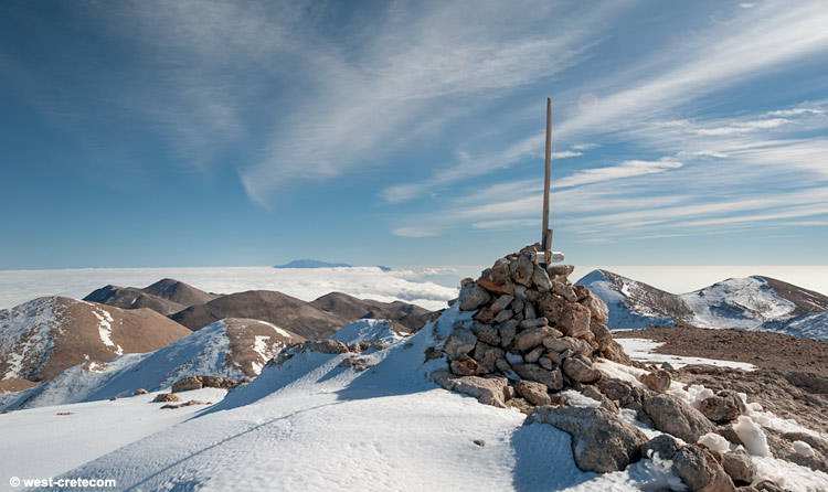 View from the summit of Pachnes -  click on the image to enlarge