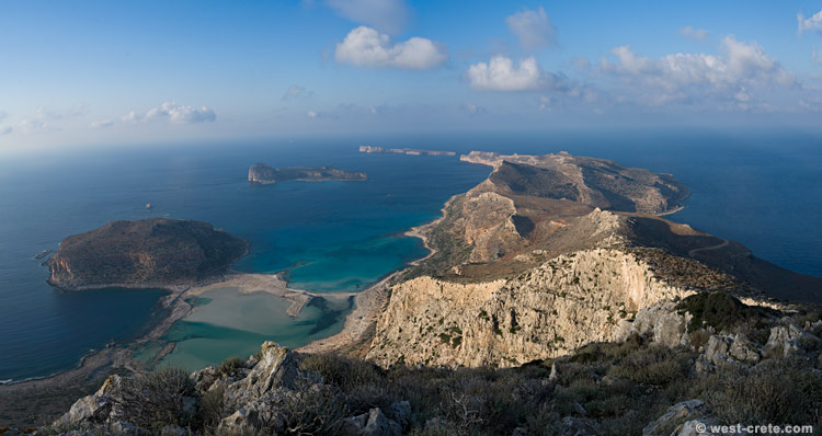 The northern tip of the Gramvousa peninsula - click on the image to enlarge The northern tip of the Gramvousa peninsula
- click on the image to enlarge