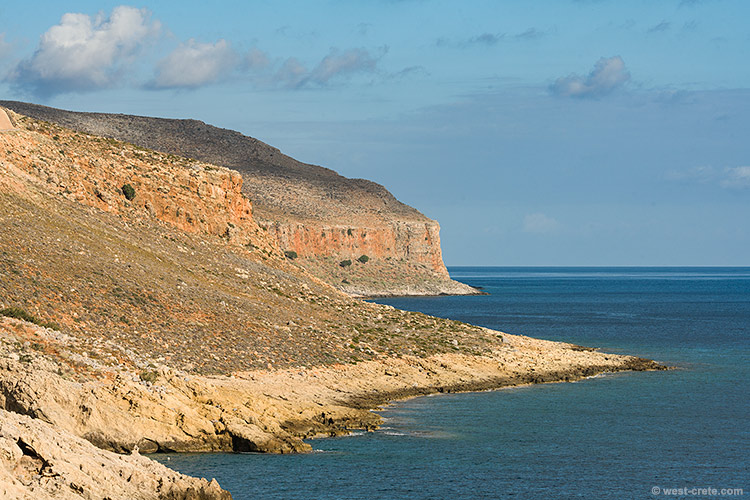The cliffs of Gramvousa - click on the image to enlarge The cliffs of Gramvousa
- click on the image to enlarge