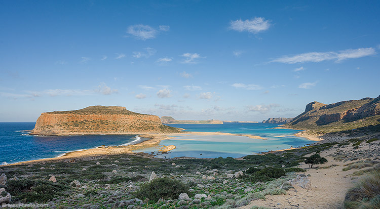 Balos Bay - click on the image to enlarge Balos Bay
- click on the image to enlarge