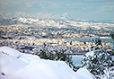 Chania under snow, 20 years ago