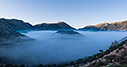 Morning fog in Askyfou
