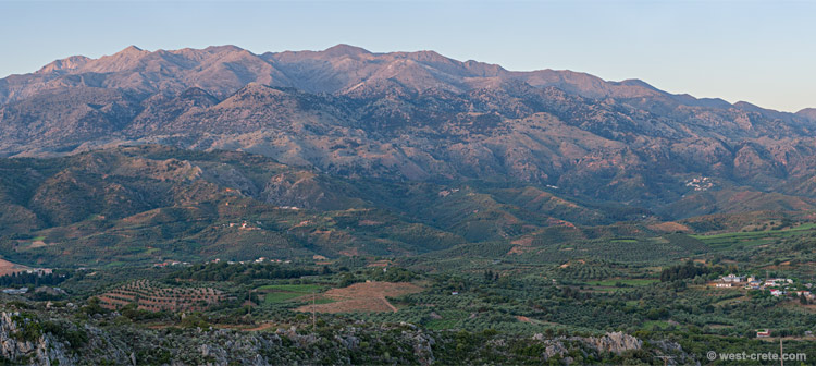 v - click on the image to enlarge The northern White Mountains above Keramia
- click on the image to enlarge