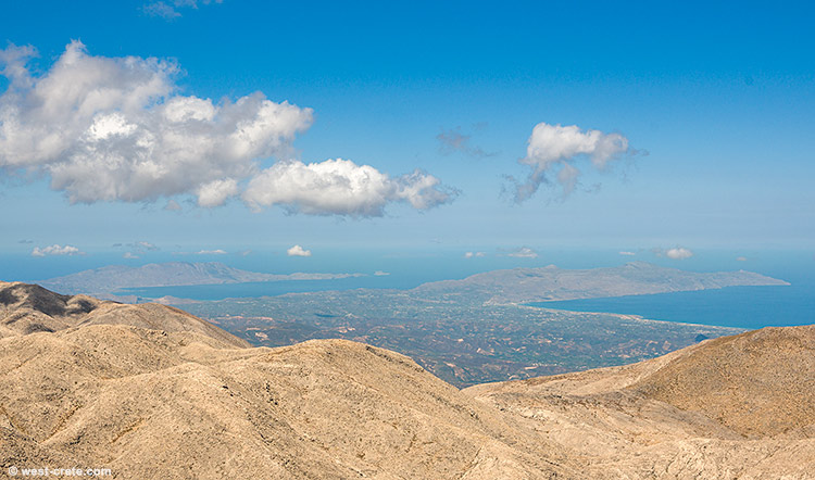 Northwest Crete from above - click on the image to enlarge Northwest Crete from above
- click on the image to enlarge