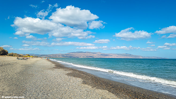 Gerani beach - click on the image to enlarge Gerani beach
- click on the image to enlarge