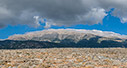 A cloud cap on the White Mountains