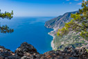 The bay of Agia Roumeli from above 