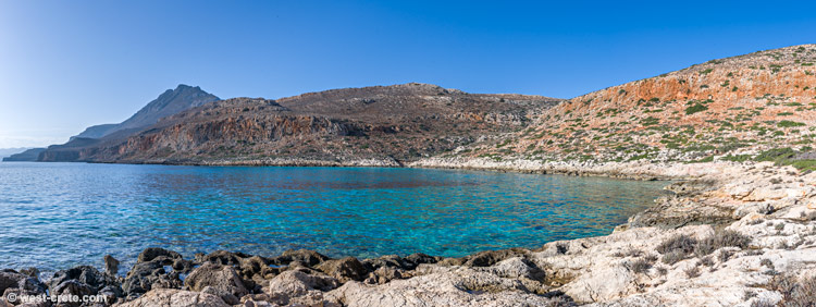 Agios Sostis bay, Gramvousa - click on the image to enlarge Agios Sostis bay, Gramvousa
- click on the image to enlarge
