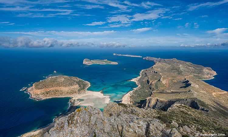 Up a ridge on Gramvousa - click on the image to enlarge Up a ridge on Gramvousa
- click on the image to enlarge
