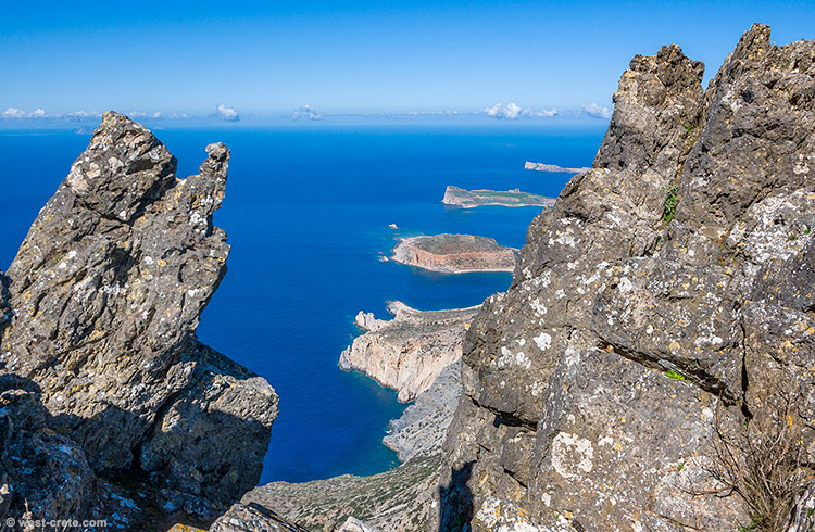 From the top of Gramvousa - click on the image to enlarge From the top of Gramvousa
- click on the image to enlarge