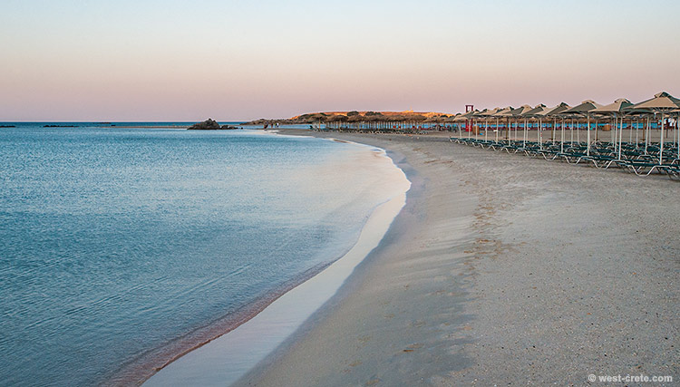 Early morning in Elafonisi - click on the image to enlarge Early morning in Elafonisi - click on the image to enlarge