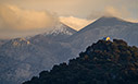 The chapel of Agios Giorgos at sunset