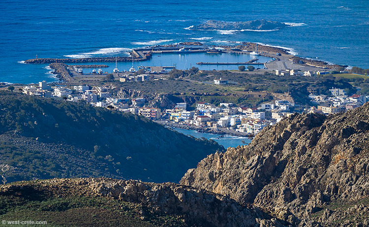 Paleochora from above - click on the image to enlarge Paleochora from above - click on the image to enlarge