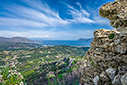 View from the acropolis of Polyrinia