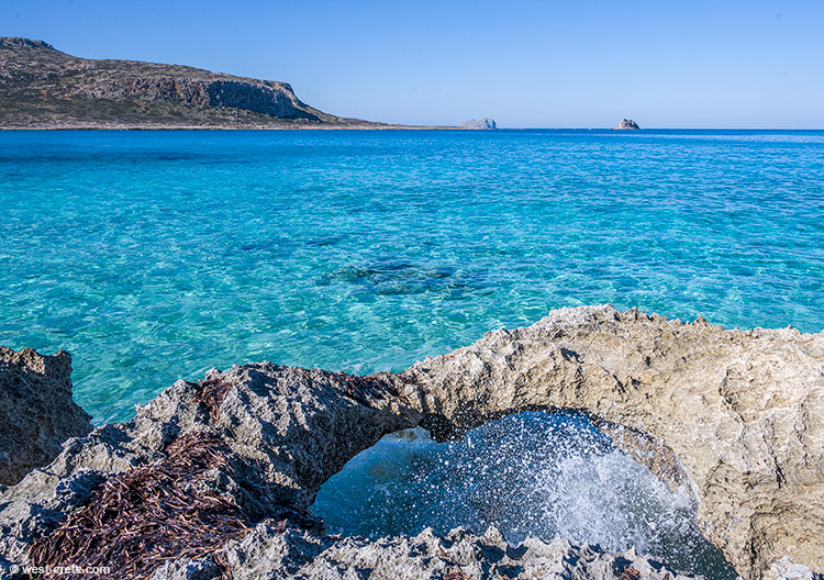 In Balos Bay - click on the image to enlarge In Balos Bay - click on the image to enlarge