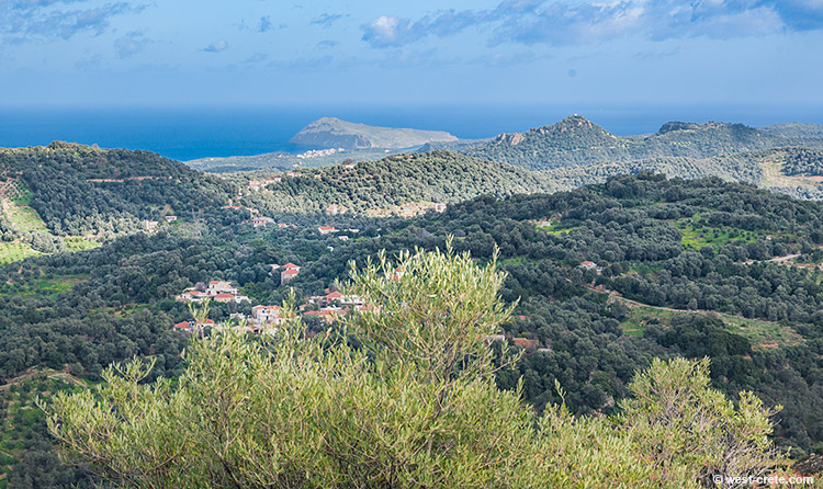 The hinterlands of Platanias - click on the image to enlarge The hinterlands of Platanias - click on the image to enlarge