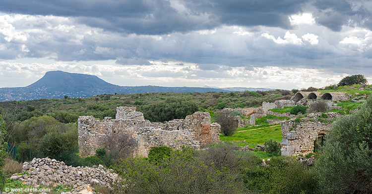 The archaeological site of Aptera - click on the image to enlarge The archaeological site of Aptera - click on the image to enlarge