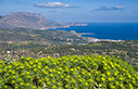 The Bay of Kissamos viewed from Polyrinia 