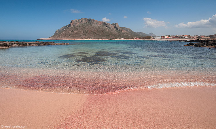 Pink sand - click on the image to enlarge Pink sand - click on the image to enlarge