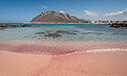 Pink sand