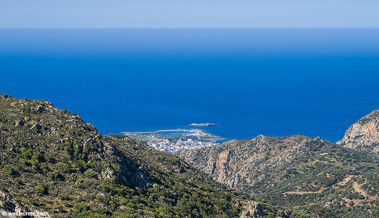 High above Paleochora - click on the image to enlarge High above Paleochora - click on the image to enlarge