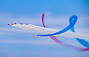 The Red Arrows in Chania