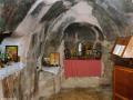 Inside the chapel of Agios Stefanos