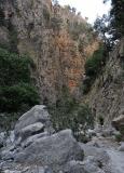 In the gorge of Agia Irini