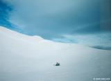 Another camp in Roussies. On this occasion the snow was much deeper and the house is buried under it and not visible