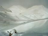 About one hours walk from Roussies