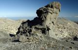 A rock formation below (and to the North of) Sidheroporti