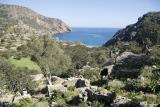 The bay of Lissos near Sougia