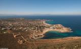 The village of Stavros (Akrotiri) from above