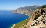 The bay of Agia Roumeli seen from Sellouda