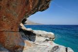 Cliff at Marmara beach
