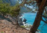 On the path between Agia Roumeli and Agios Pavlos"