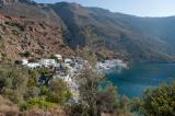 The village of Loutro seen from the footpath that comes from the West (Marmara and Finix)