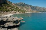 The coastline east of Agia Roumeli seen from the promontory just to the East of the river