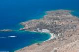 The village of Loutro seen from the chapel of Agia Ekaterini, 690m higher up