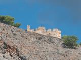 A Turkish fort on a steep hill above the village of Agia Roumeli. The fort is easily accessible on foot (about 30 minutes walk) and provides good views of the village and the coast